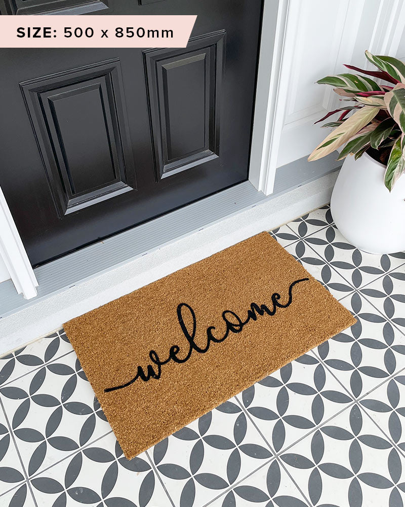 Doormat Embossed Rustic Elm